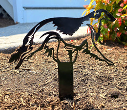 Borzoi Garden Stake