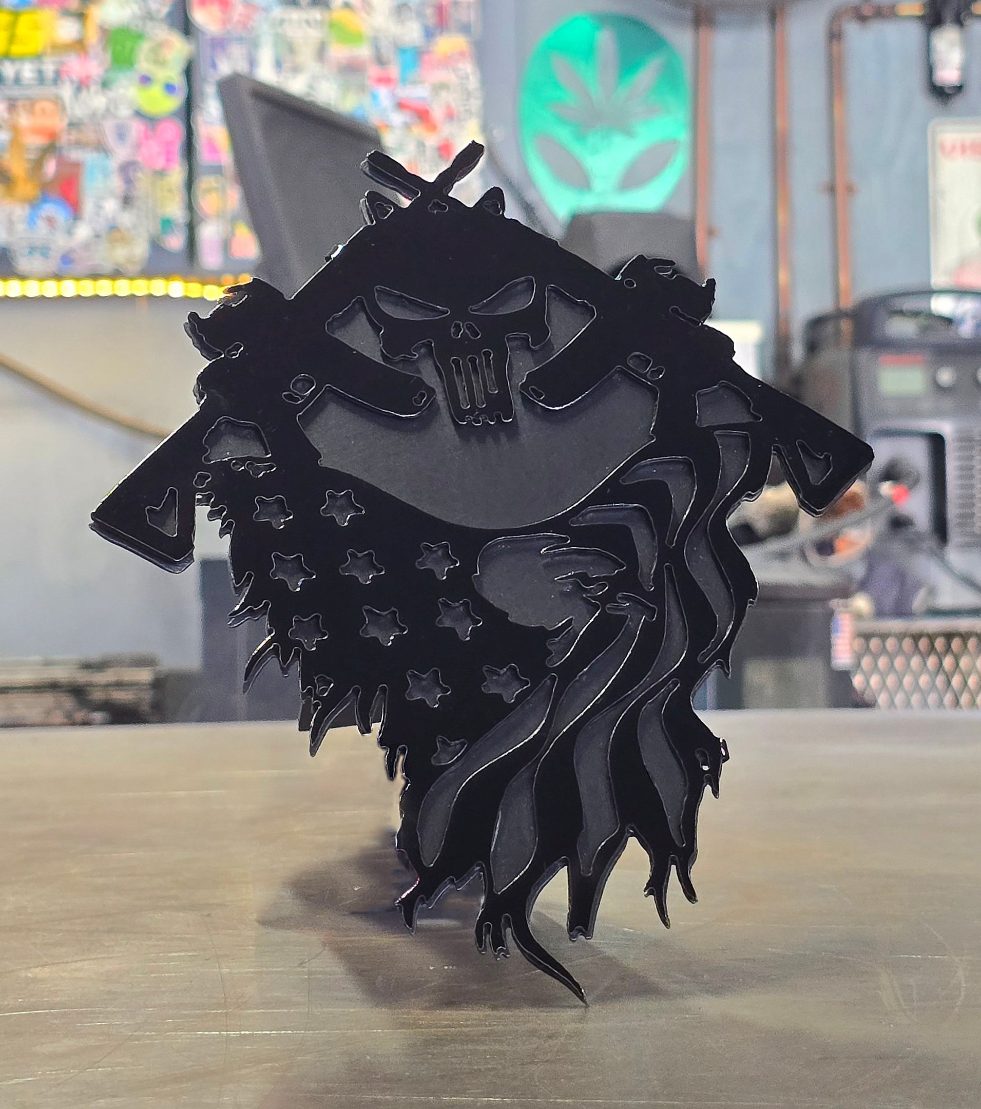 Gloss Black & Matte Black