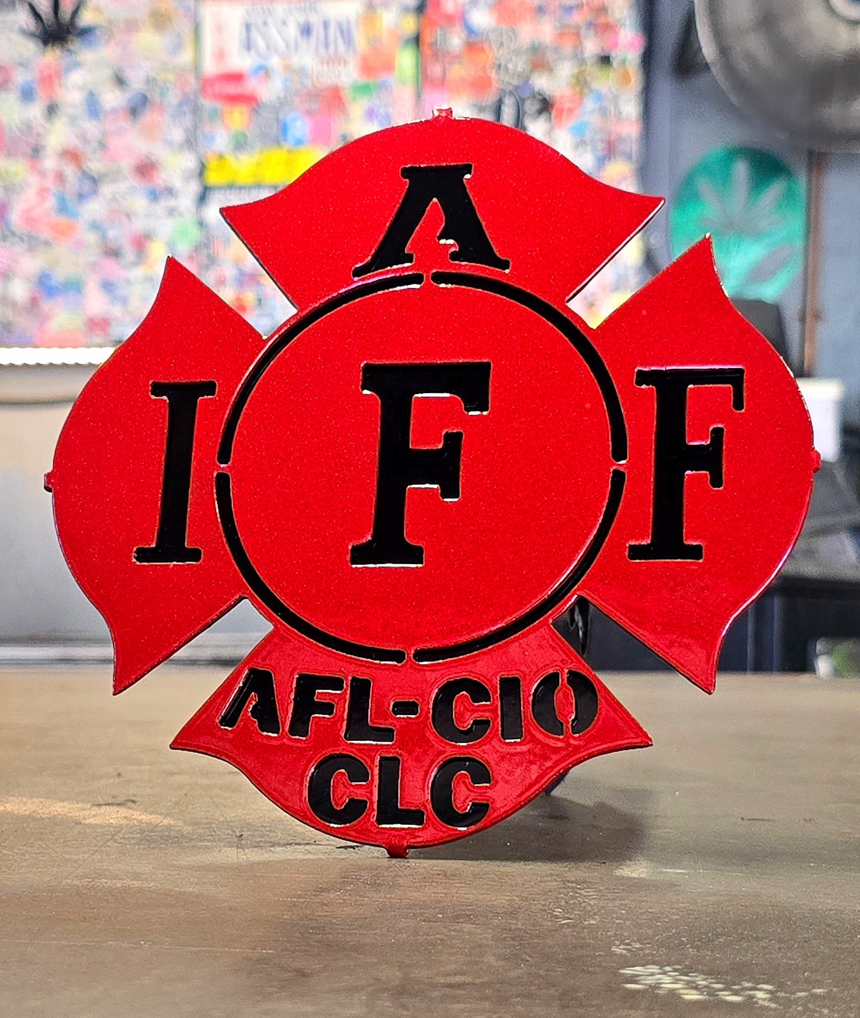 Firefighter Hitch Cover