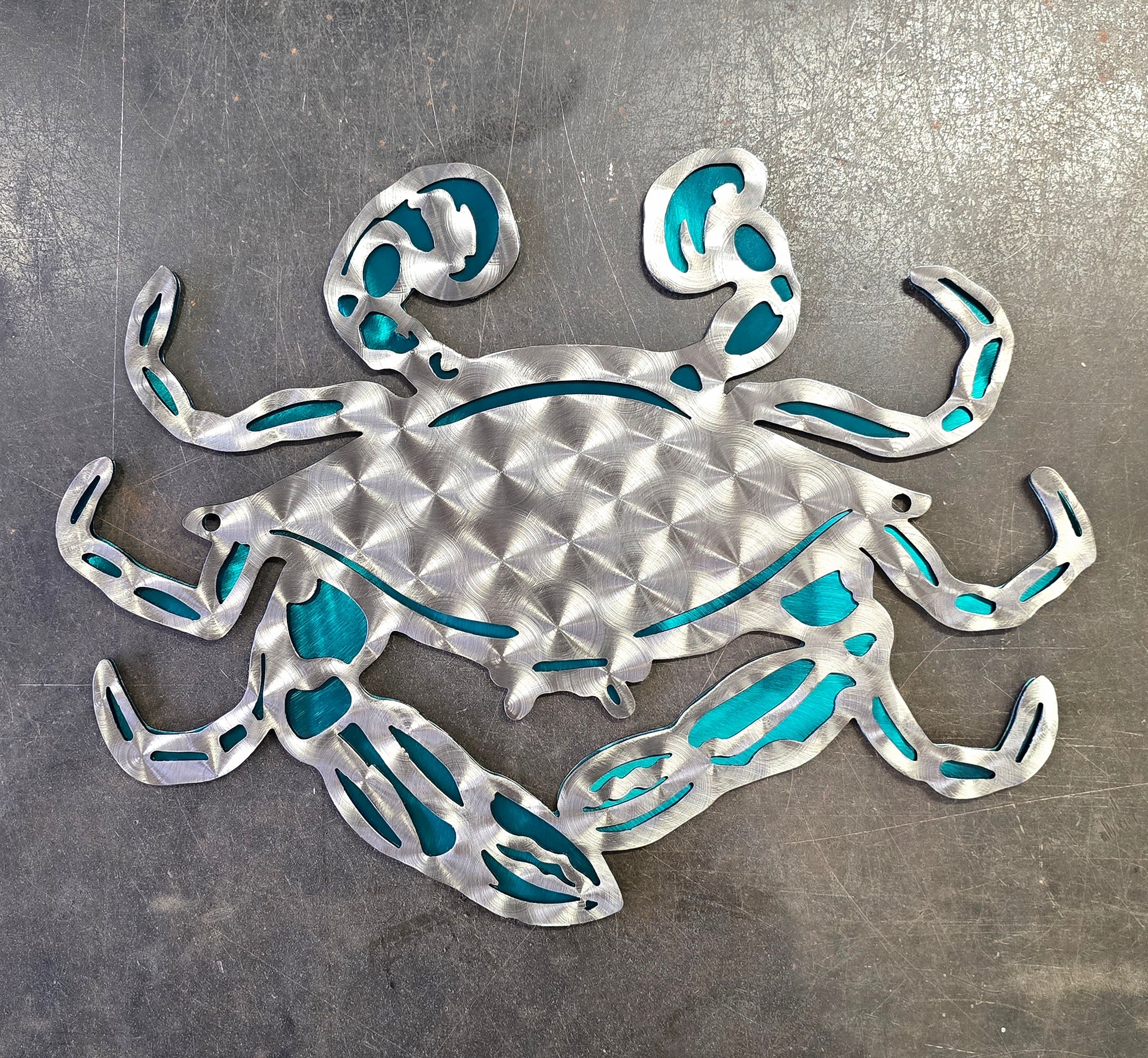 Blue Crab #1 Metal Art
