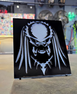 Predator Metal Hitch Cover made from powder coated steel
