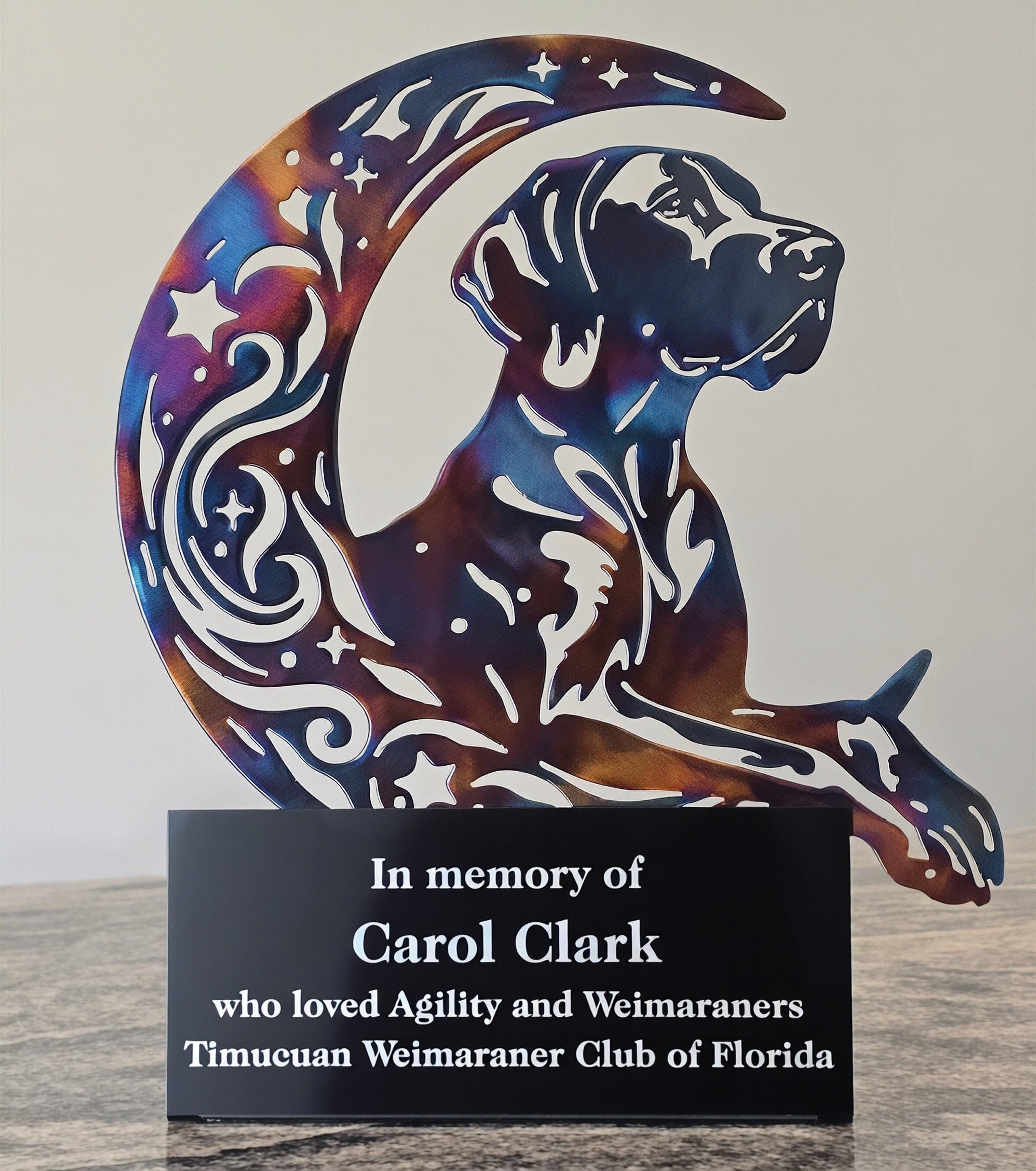 Custom Dog Show Metal Trophies & Awards