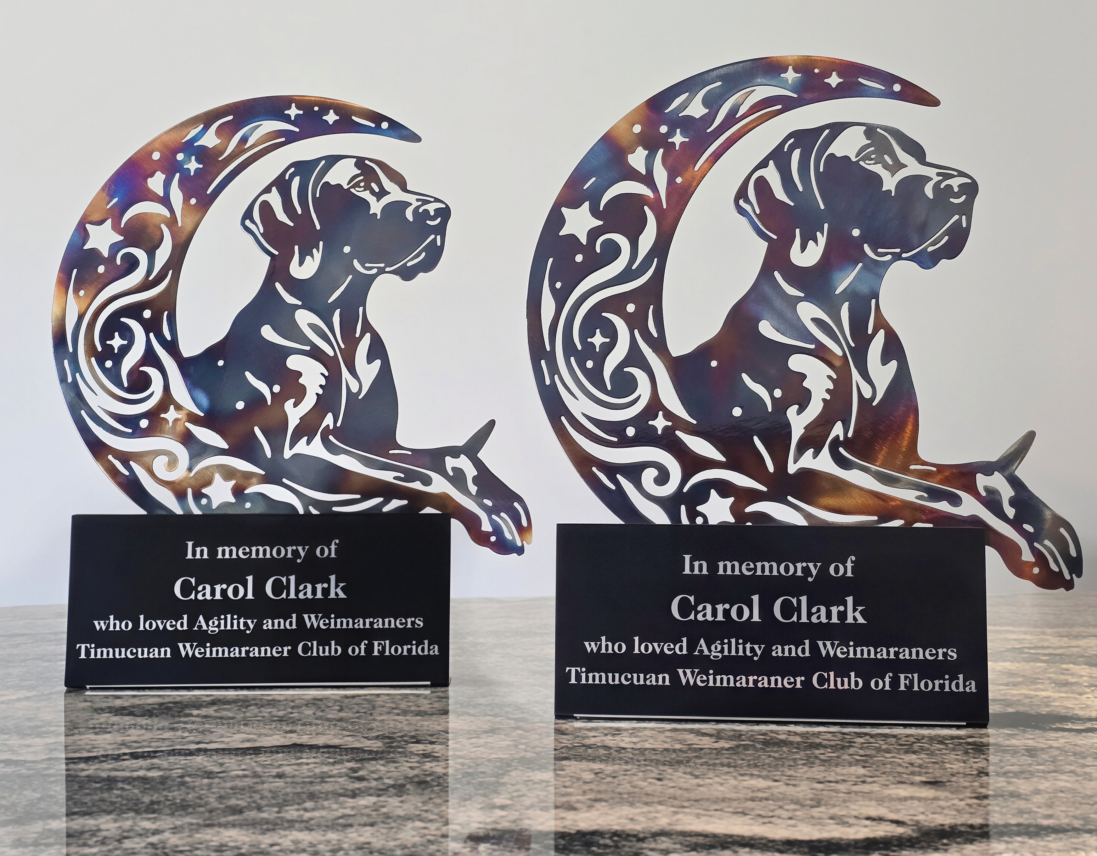 Custom Dog Show Metal Trophies & Awards