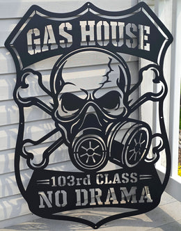 Gas House military class emblem by Elite Metalworking