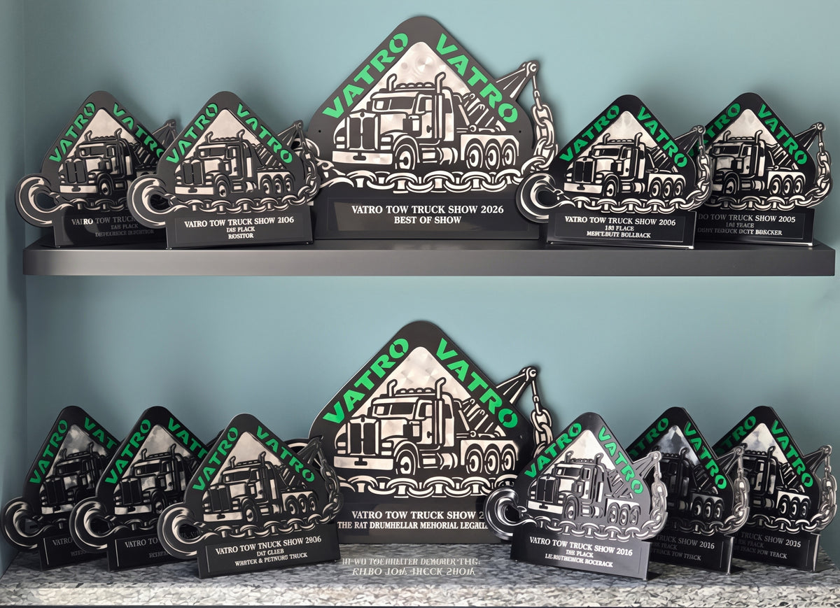 Custom Car, Truck & Motorcycle Trophies & Awards