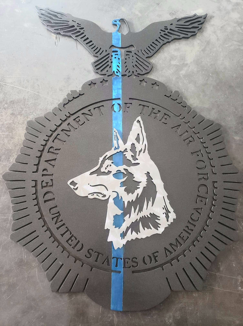 Custom Military & Law Enforcement Metal Art