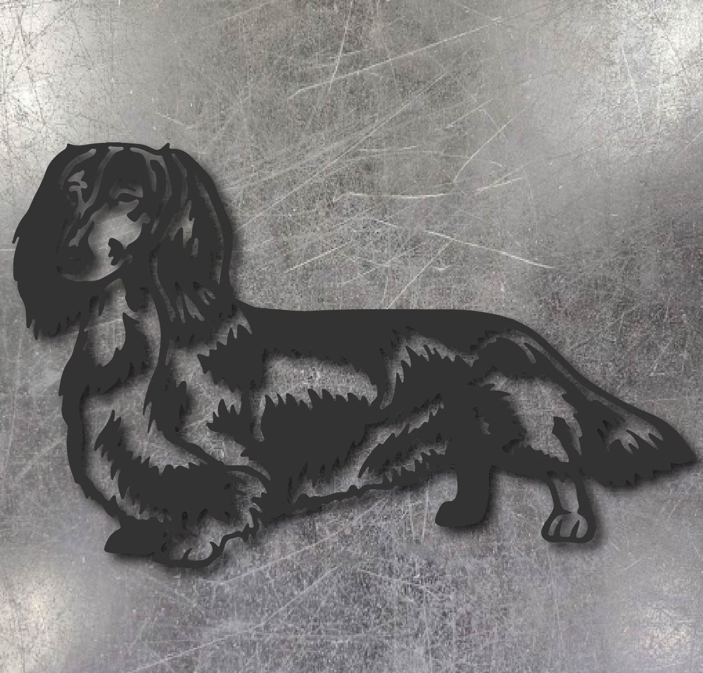 Dachshund #3 Metal Art