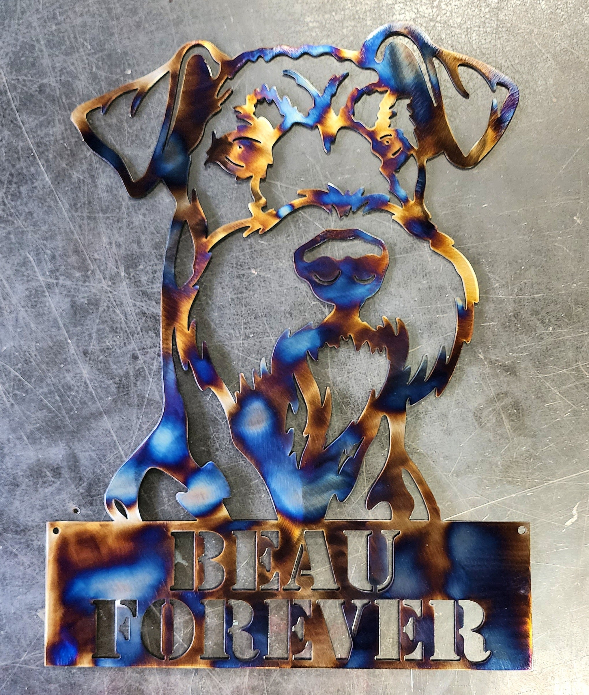 Airedale Terrier #1 Metal Art