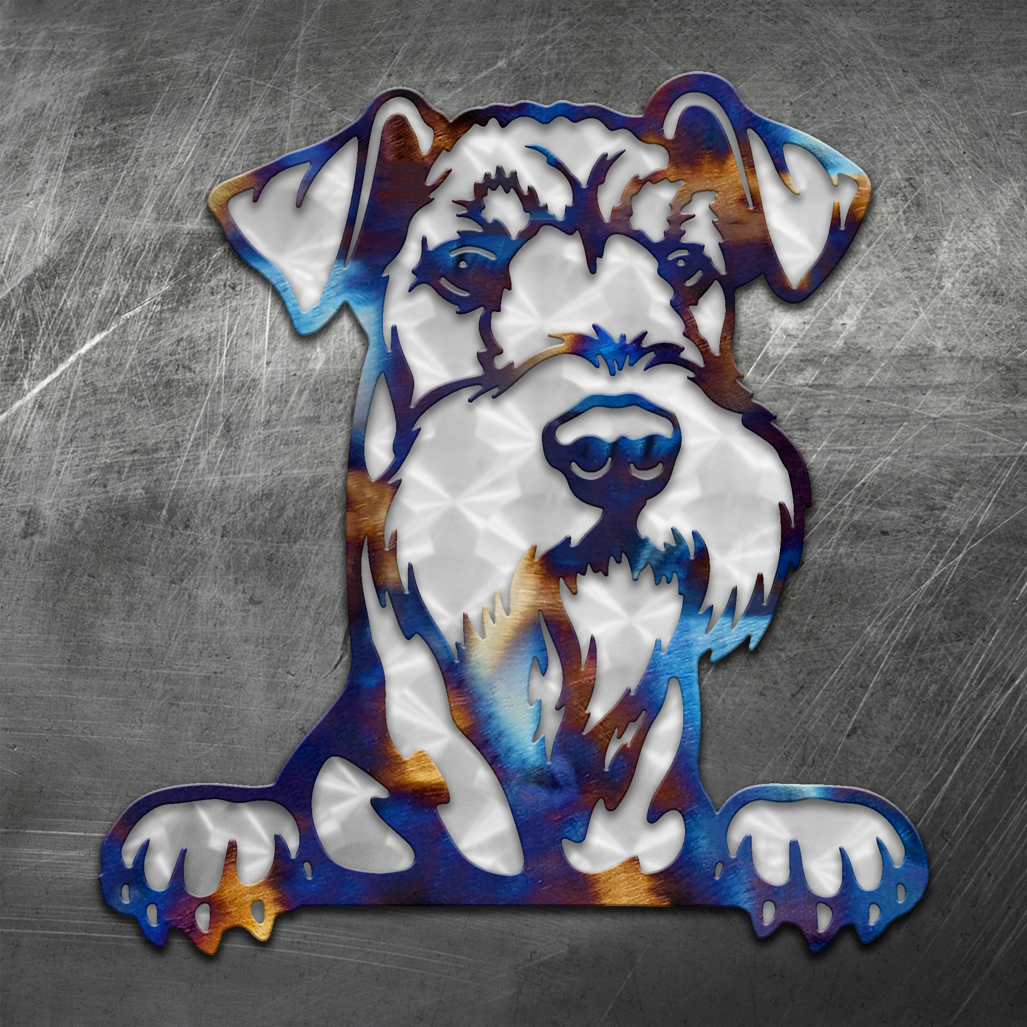 Airedale Terrier #2 Metal Art