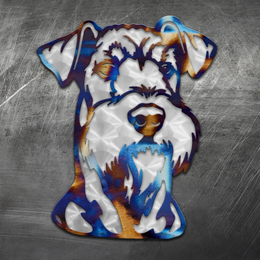 Airedale Terrier Metal Wall Art