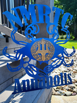 Annapolis crab and anchor design by Elite Metalworking