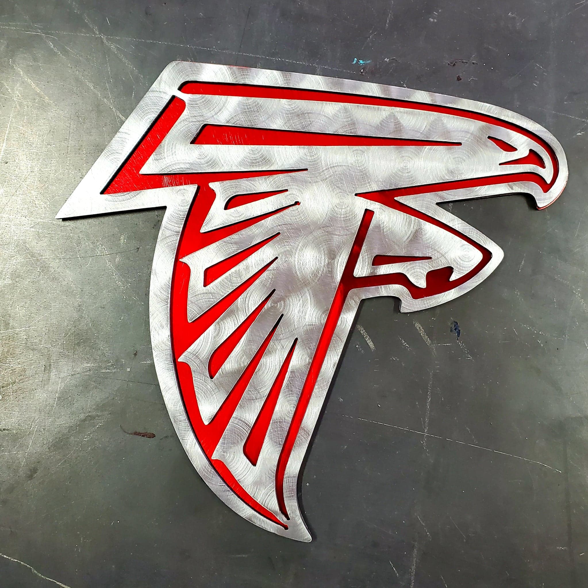 Atlanta Falcons Custom Metal