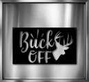 Buck Off Metal Art