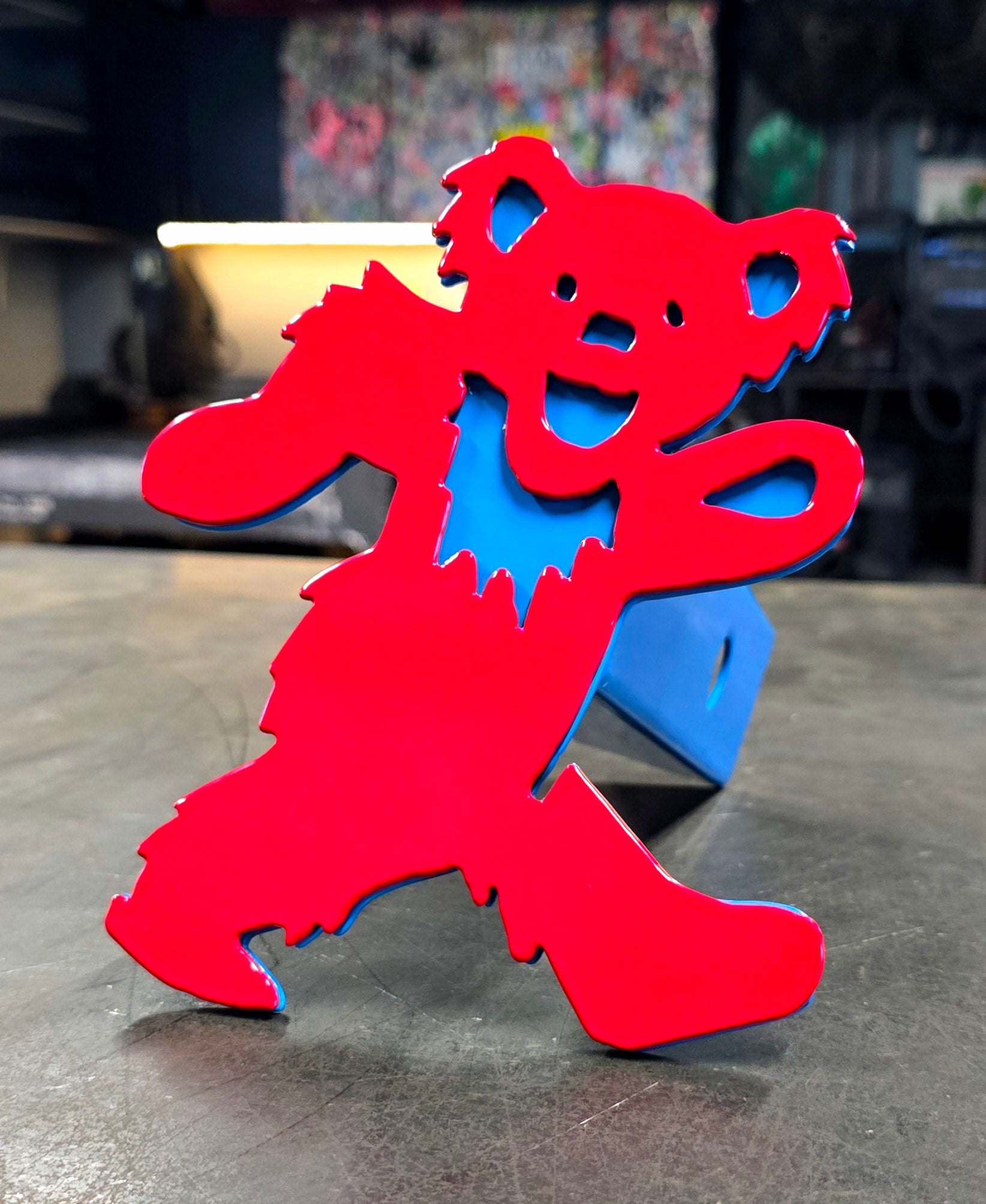 Grateful Dead Dancing Bear Hitch Cover