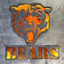 Chicago Bears Custom Metal