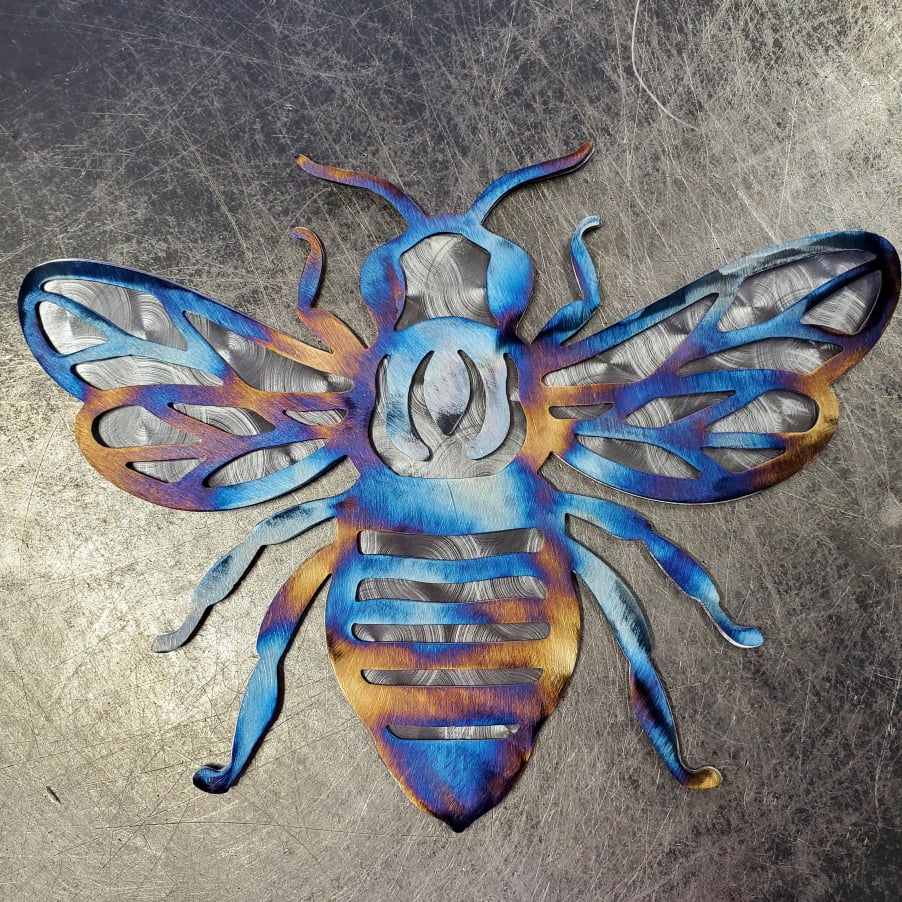 Bee Metal Art