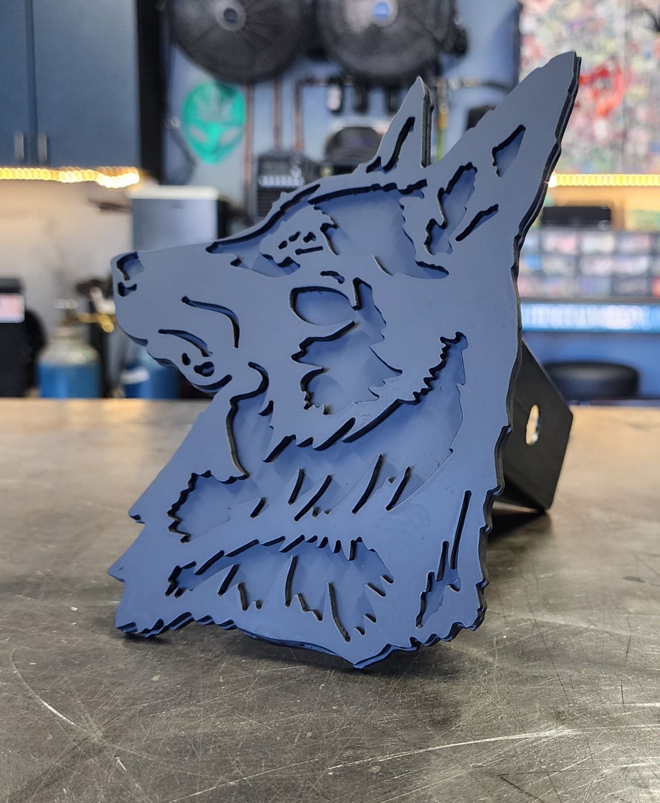 Belgian Malinois Metal Hitch Cover #1