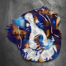 Bernese Mountain Dog Metal Art
