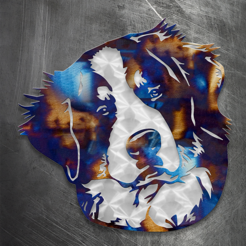 Bernese Mountain Dog Metal Art
