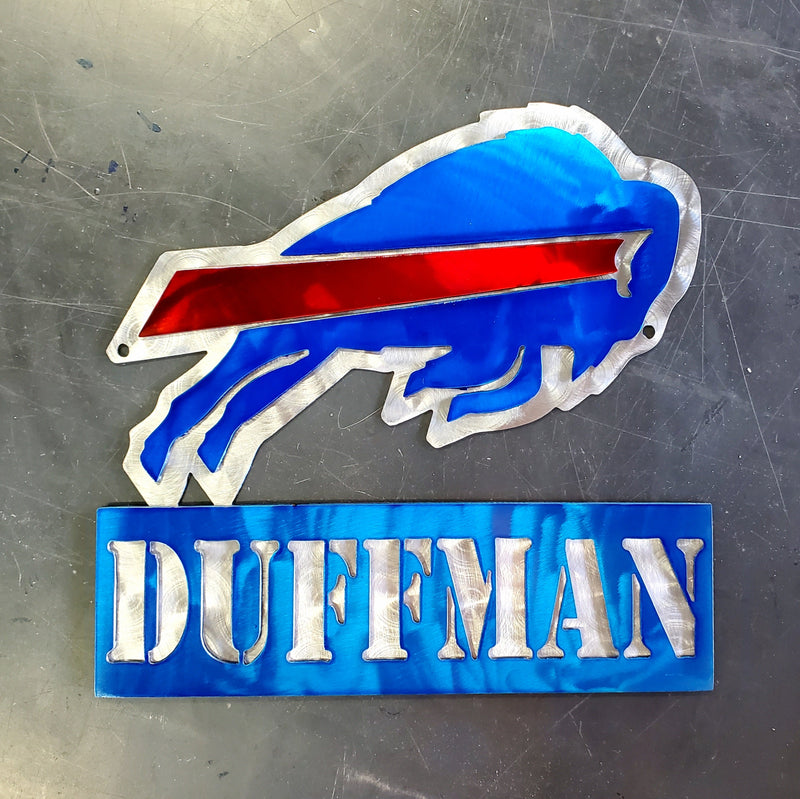Buffalo Bills Custom Metal