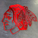 Chicago Blackhawks Custom Metal