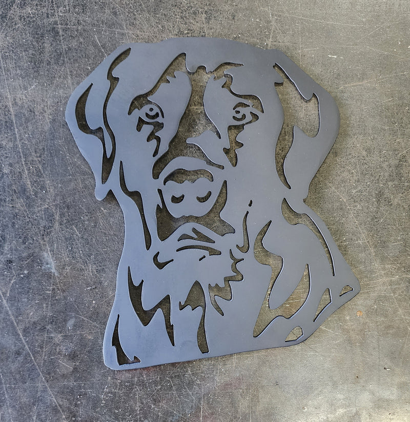 Labrador Retriever Metal Art-Discounted Item