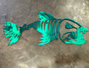 Fish Skeleton Metal Art