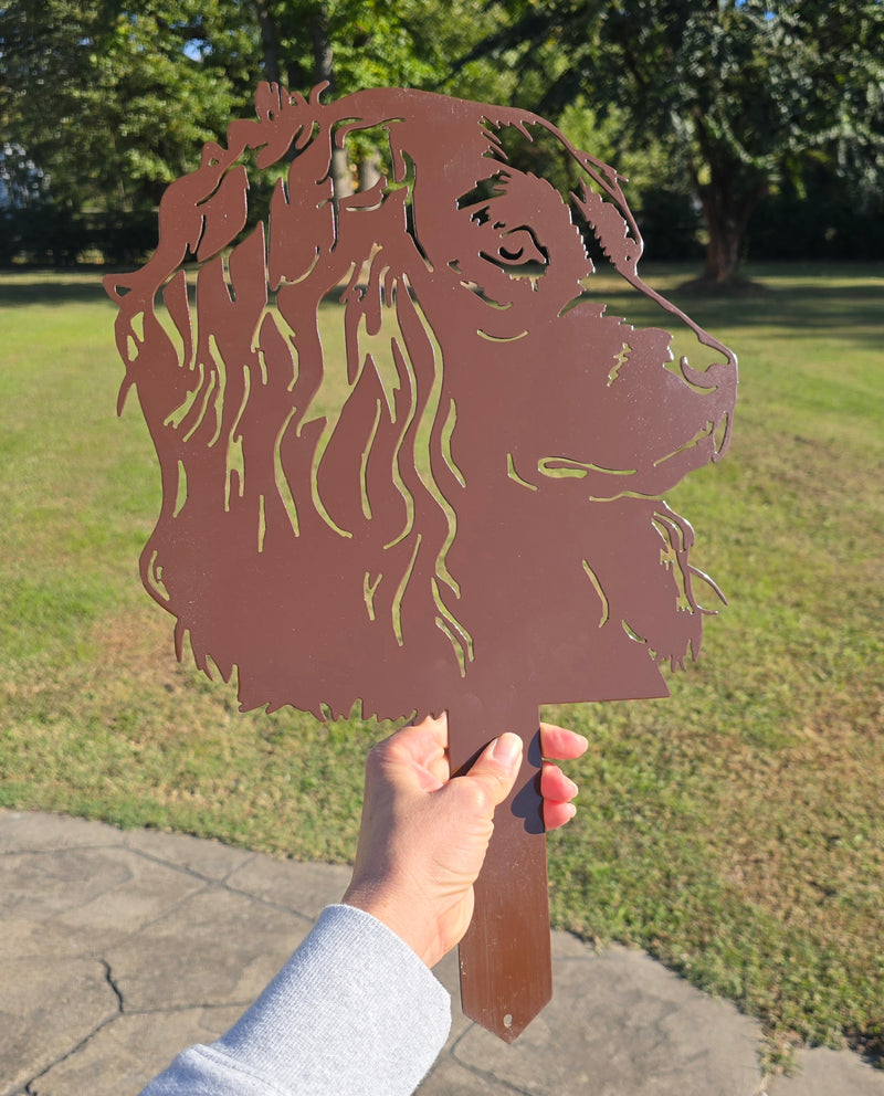 Boykin Spaniel Yard Metal Art (Clearance Special)