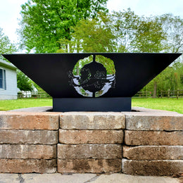 Custom Logo | Fire Pit Side Design
