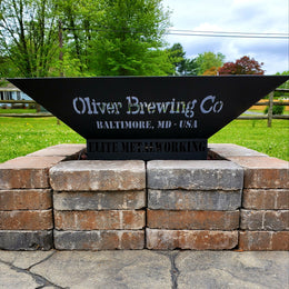 Custom Logo | Fire Pit Side Design