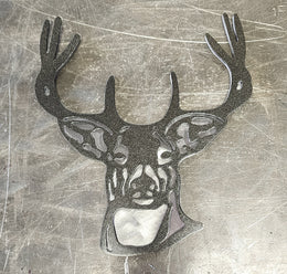 White-Tailed Deer Metal Wall Art