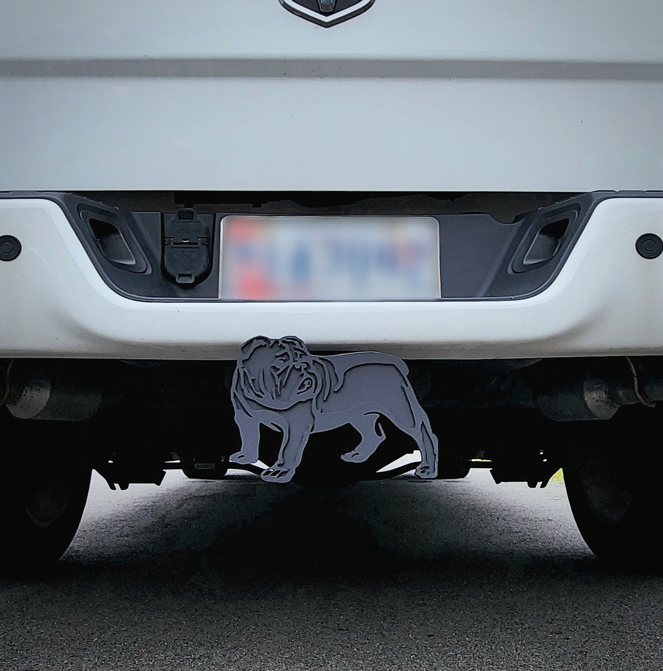 Bulldog Metal Hitch Cover #1