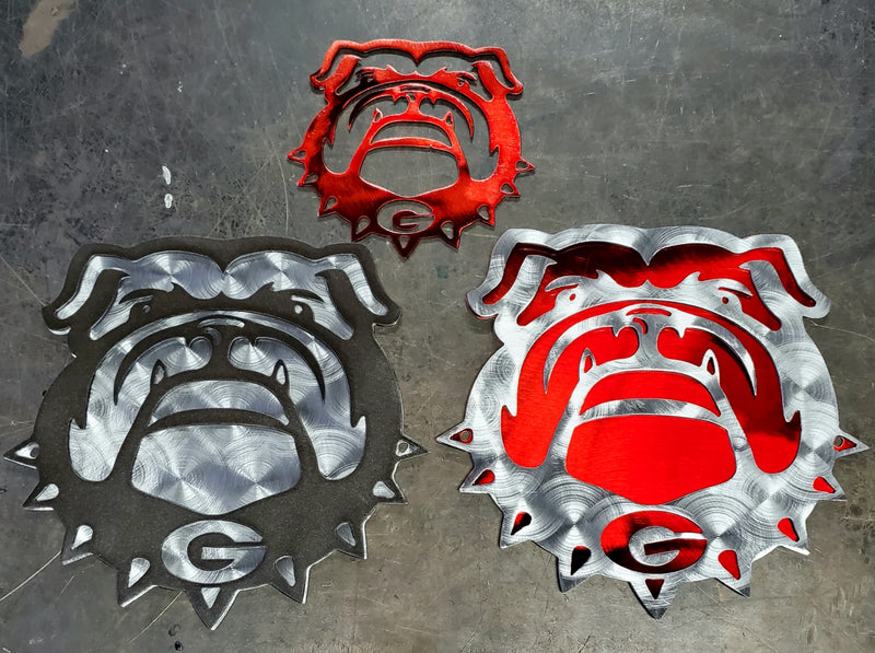 Georgia Bulldogs Custom Metal