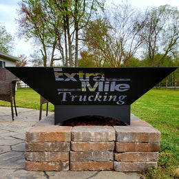 Custom Logo | Fire Pit Side Design