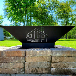 Custom Logo | Fire Pit Side Design