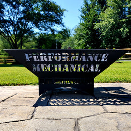 Custom Text | Fire Pit Side Design
