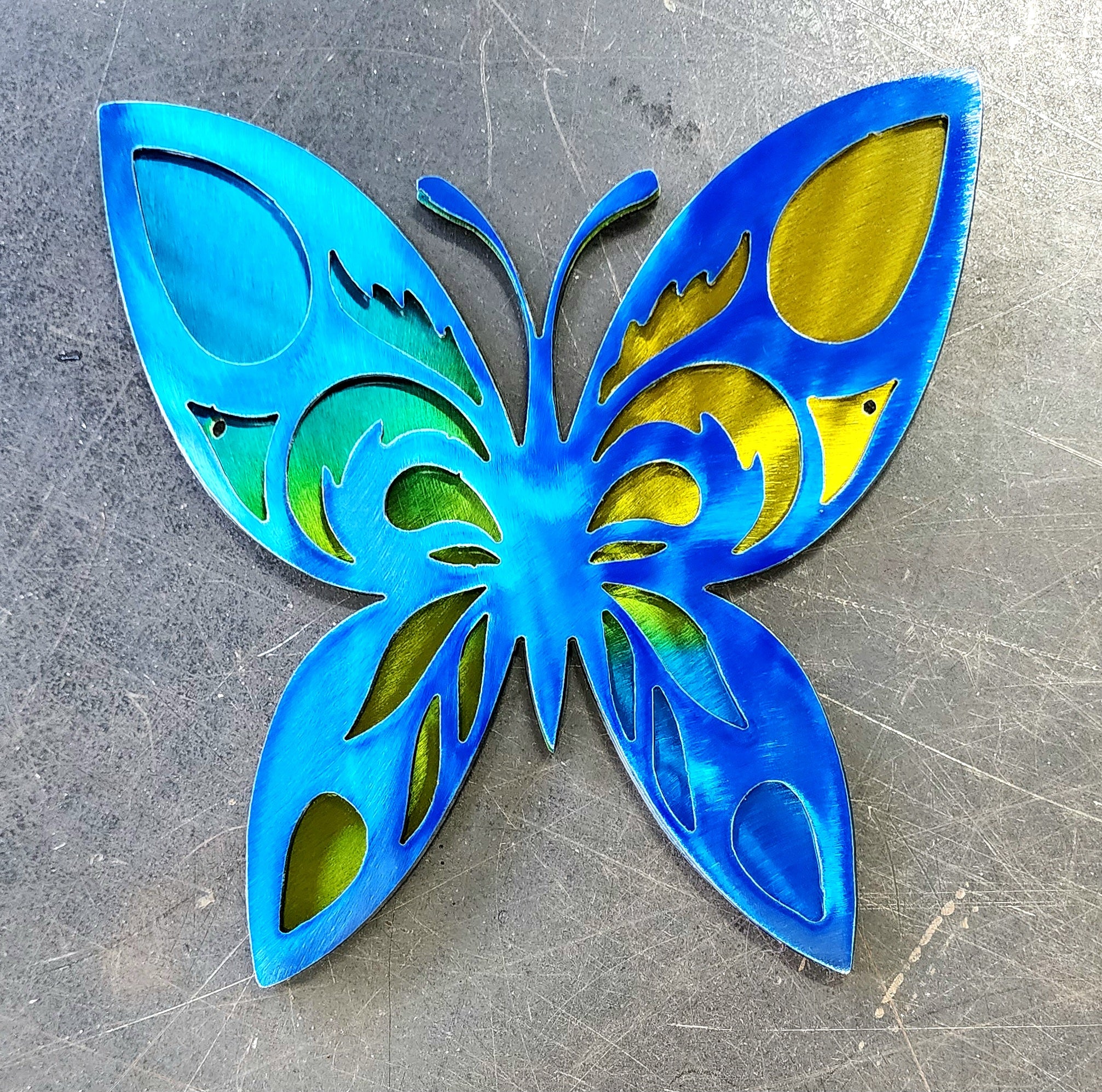 Butterfly Metal Art