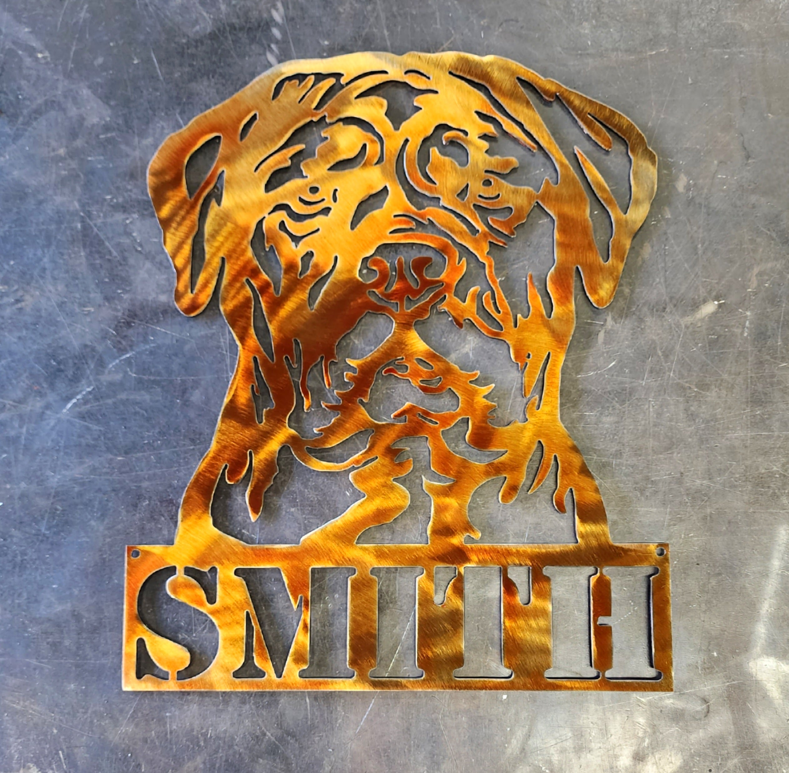 Cane Corso #1 Metal Art