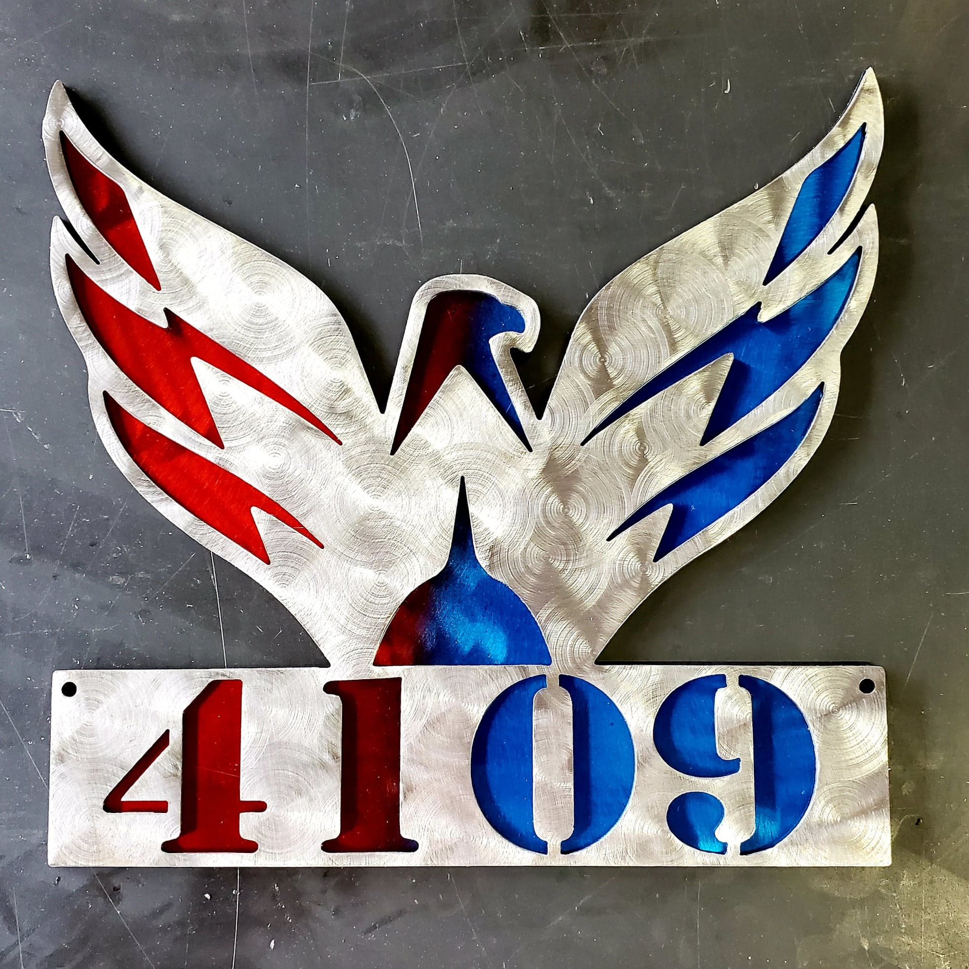 Washington Capitals Custom Metal