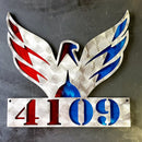 Washington Capitals Custom Metal