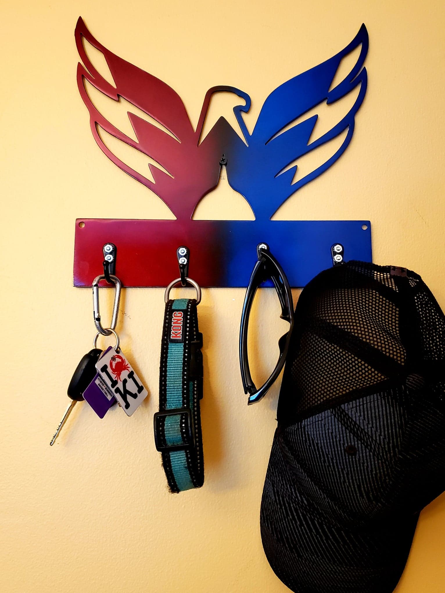 Washington Capitals Custom Metal