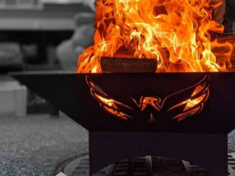 Custom Sports Logos -Fire Pit Side Design