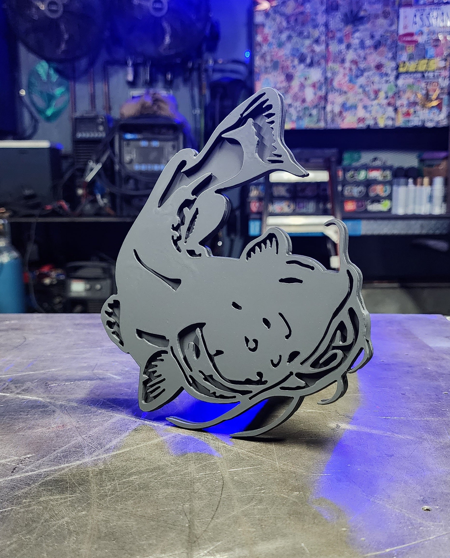 Catfish Metal Hitch Cover