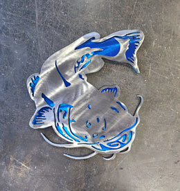 Catfish Metal Wall Art