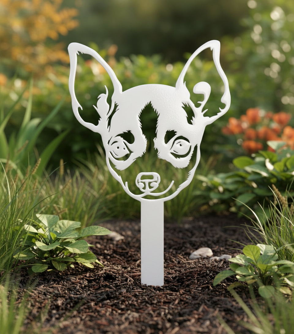 Chihuahua Lawn & Garden Stake