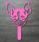 Chihuahua Lawn & Garden Stake