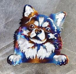 Chihuahua Metal Wall Art