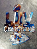 Kansas City Chiefs Custom Metal