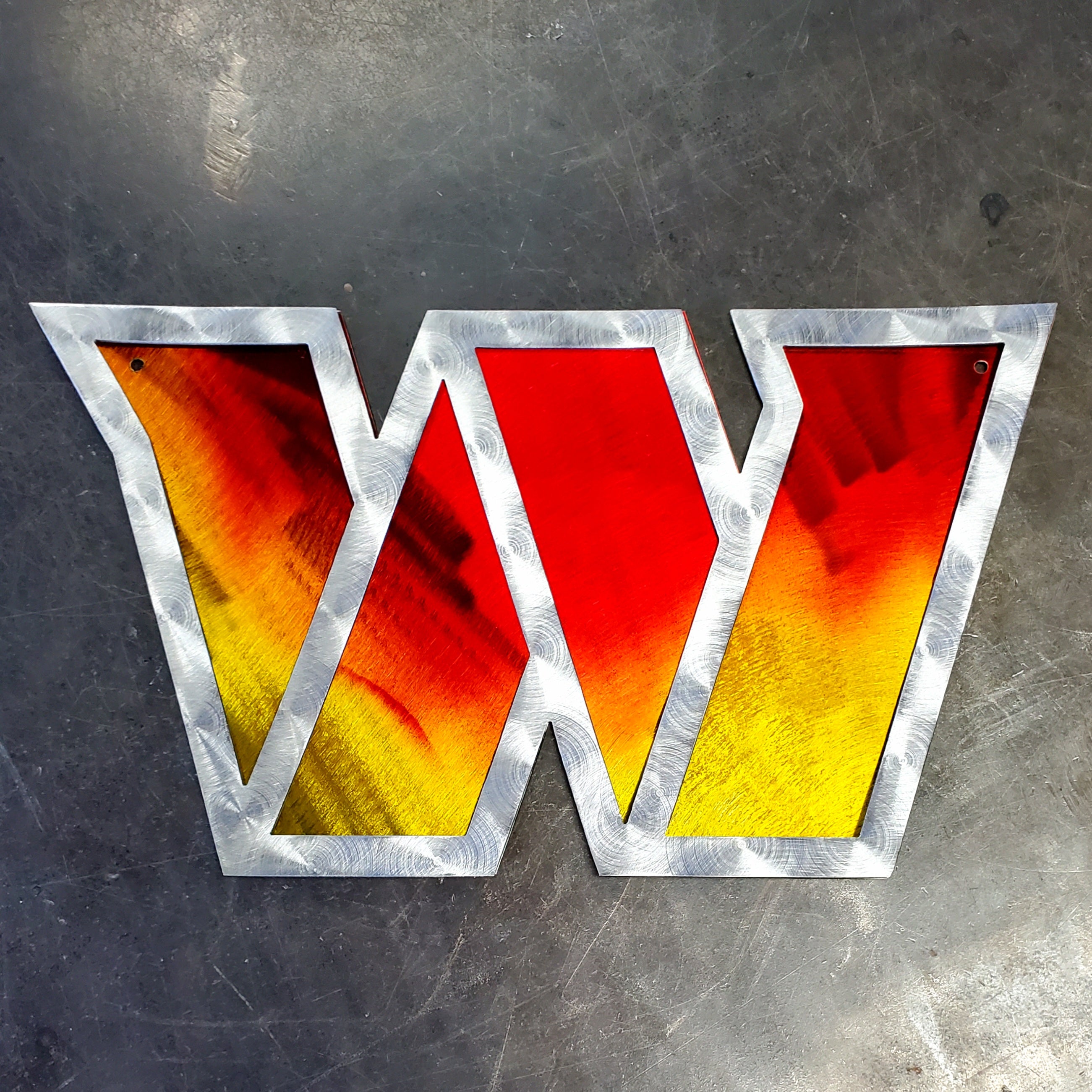 Washington Redskins (Commanders) Custom Metal