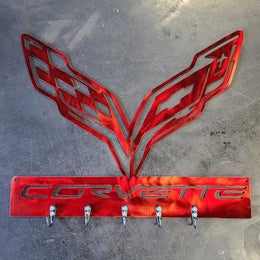 Corvette C7 Key & Leash Hanger
